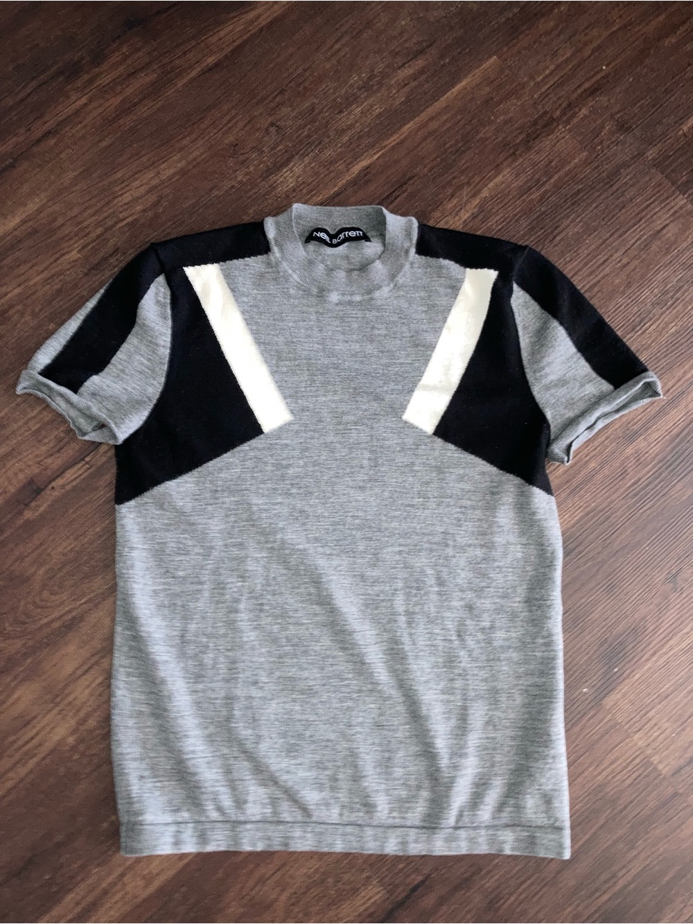 Neil Barrett women’s  Short-Sleeve grey shirt size s